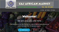 Desktop Screenshot of gandjafricanmarket.com
